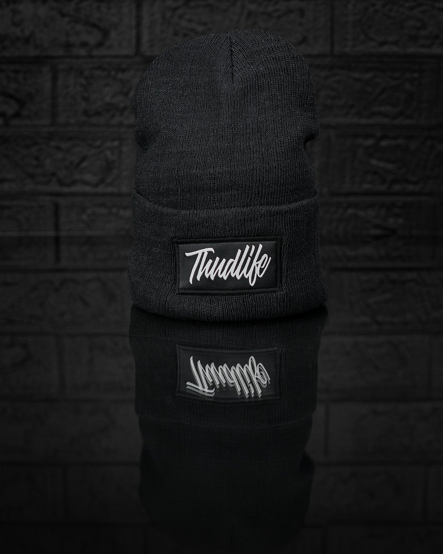 SCRIPT LOGO BEANIE