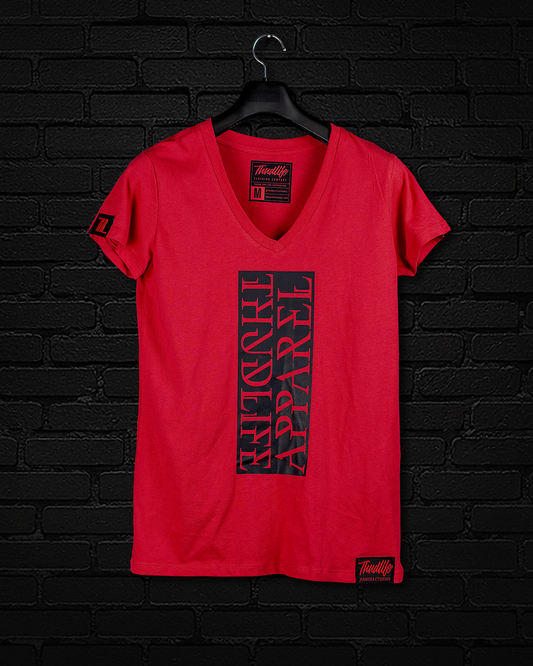 DOTALLY TYSLEXIC V-RED