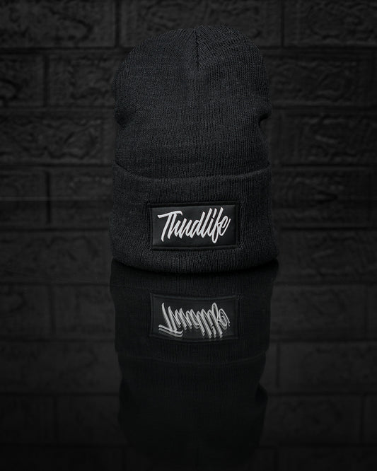 SCRIPT LOGO BEANIE